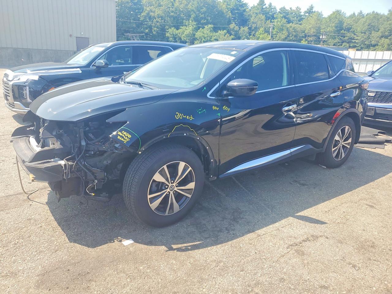 2020 Nissan Murano S, VIN 5N1AZ2AS7LN116546 — Front end