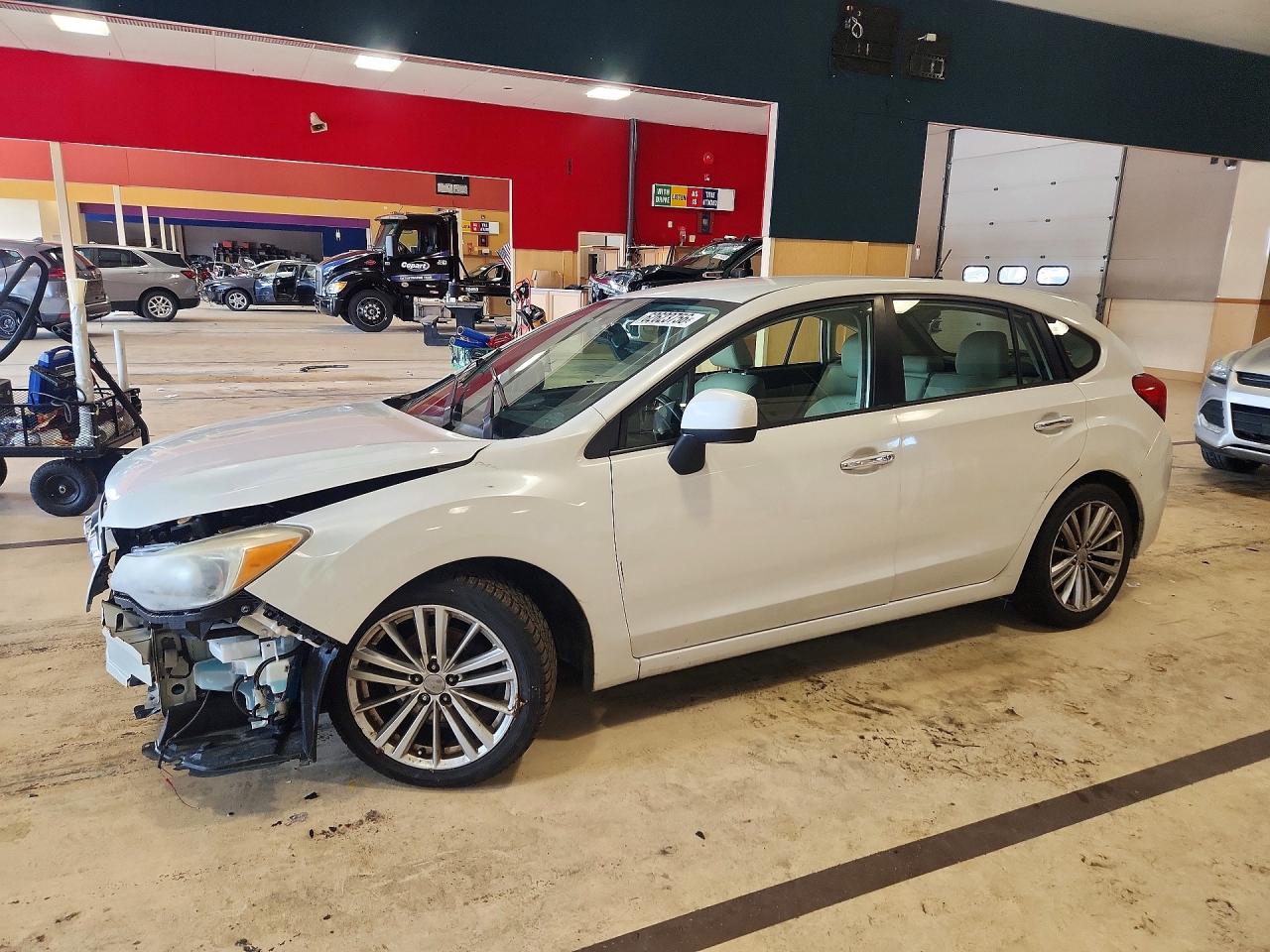 2013 Subaru Impreza Limited, VIN JF1GPAG66D2875237 — Front end