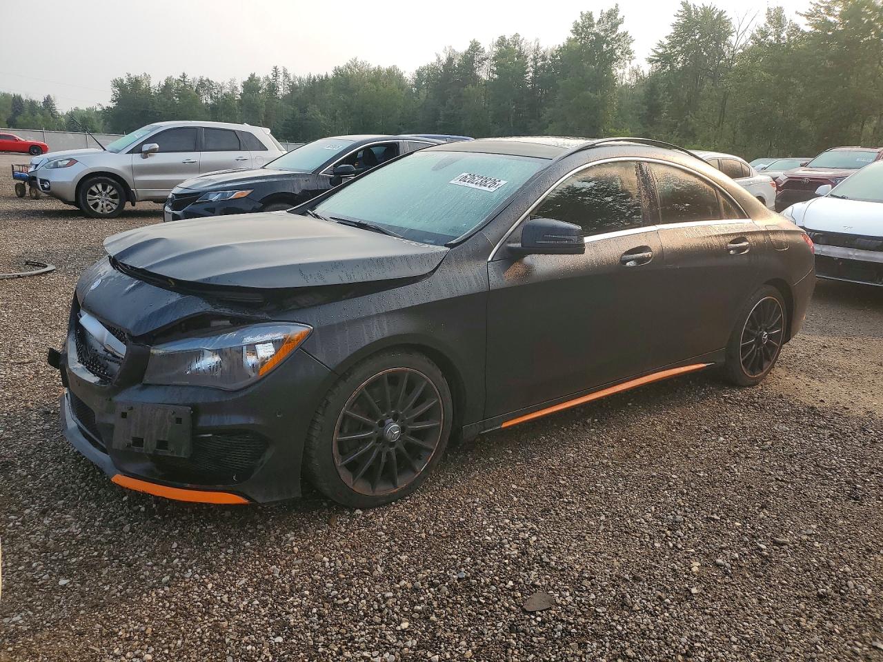 2015 Mercedes-Benz CLA 250, VIN WDDSJ4GB4FN285730 — Front end
