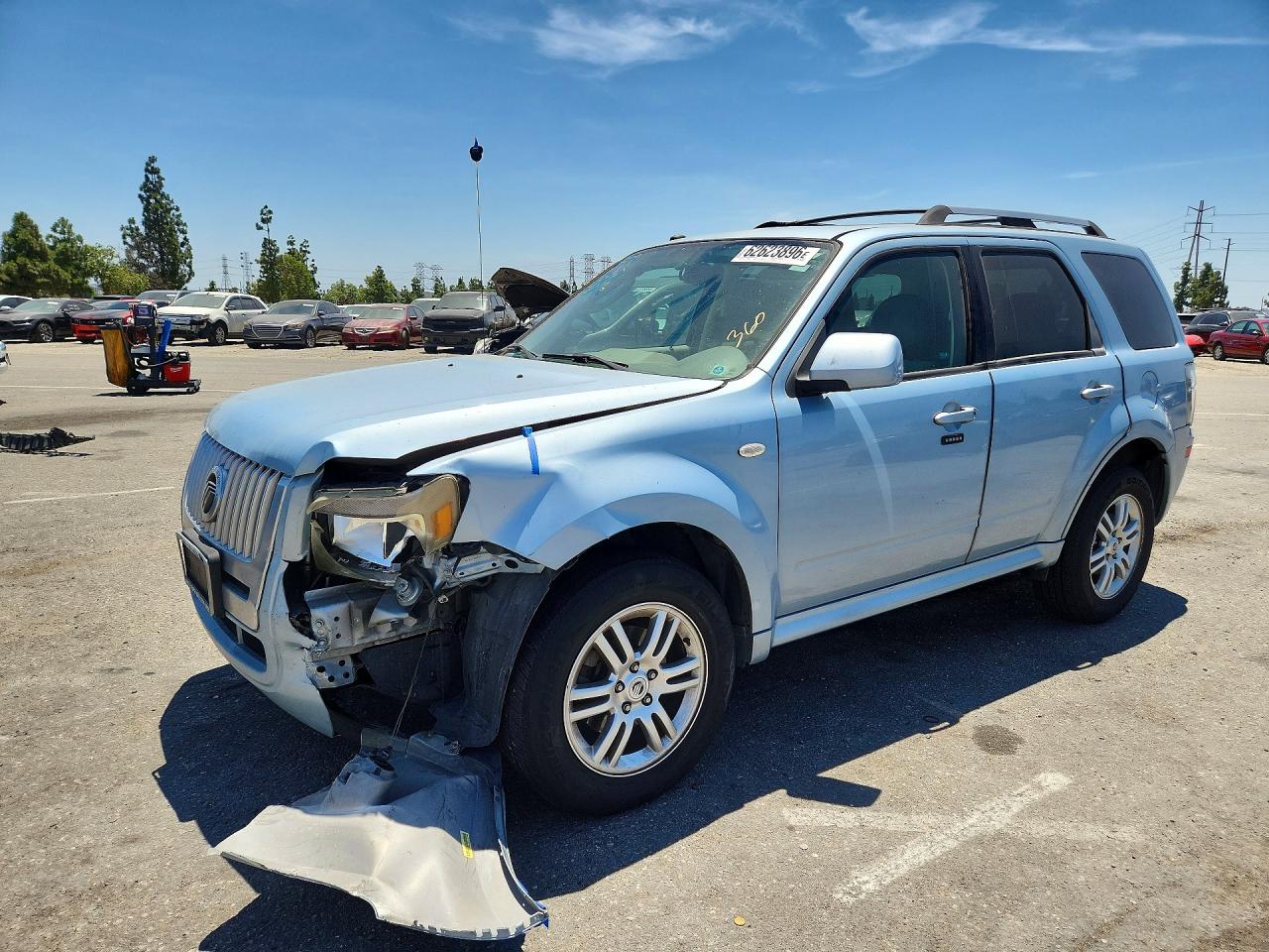 2009 Mercury Mariner Premier, VIN 4M2CU87GX9KJ08110 — Front end
