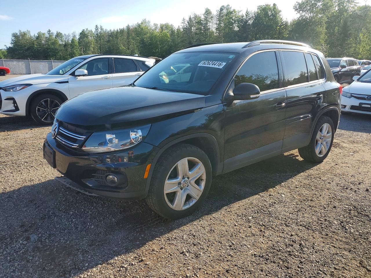 2016 Volkswagen Tiguan Comfortline, VIN WVGJV7AX1GW606808 — Перед