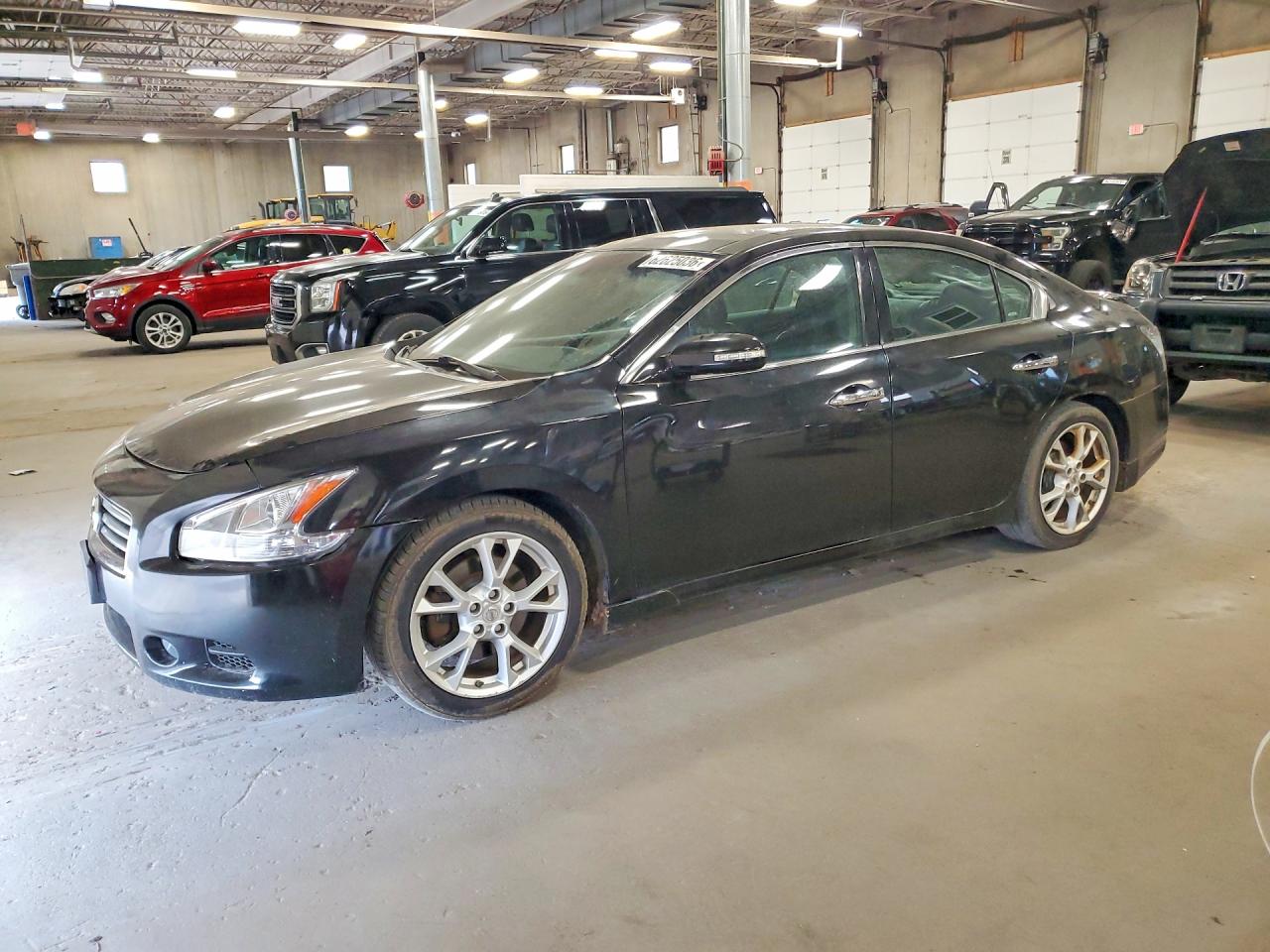 2012 Nissan Maxima SV, VIN 1N4AA5AP2CC862218 — Мелкие вмятины и царапины