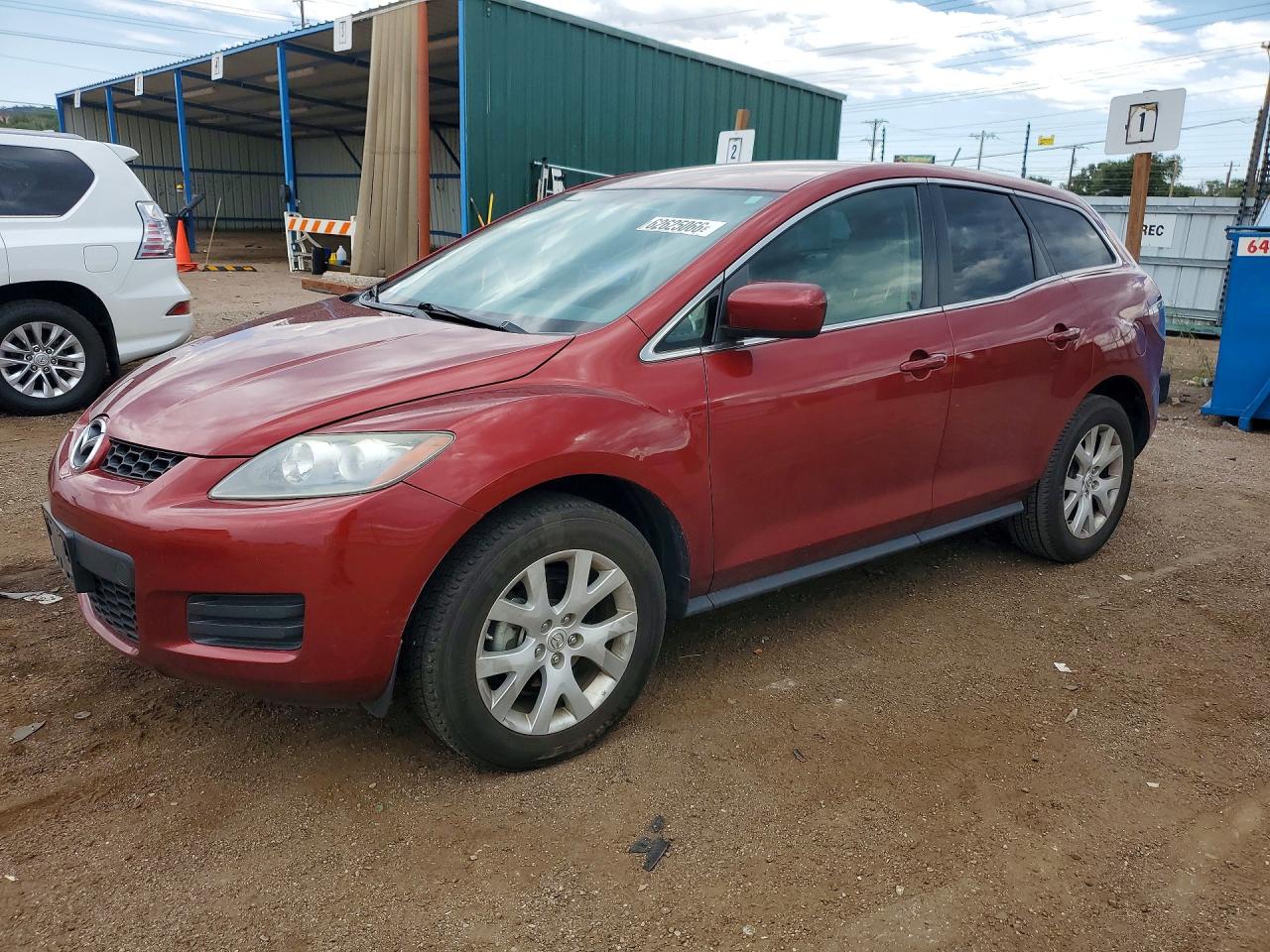 2009 Mazda CX-7 Touring, VIN JM3ER293090217699 — Rear end