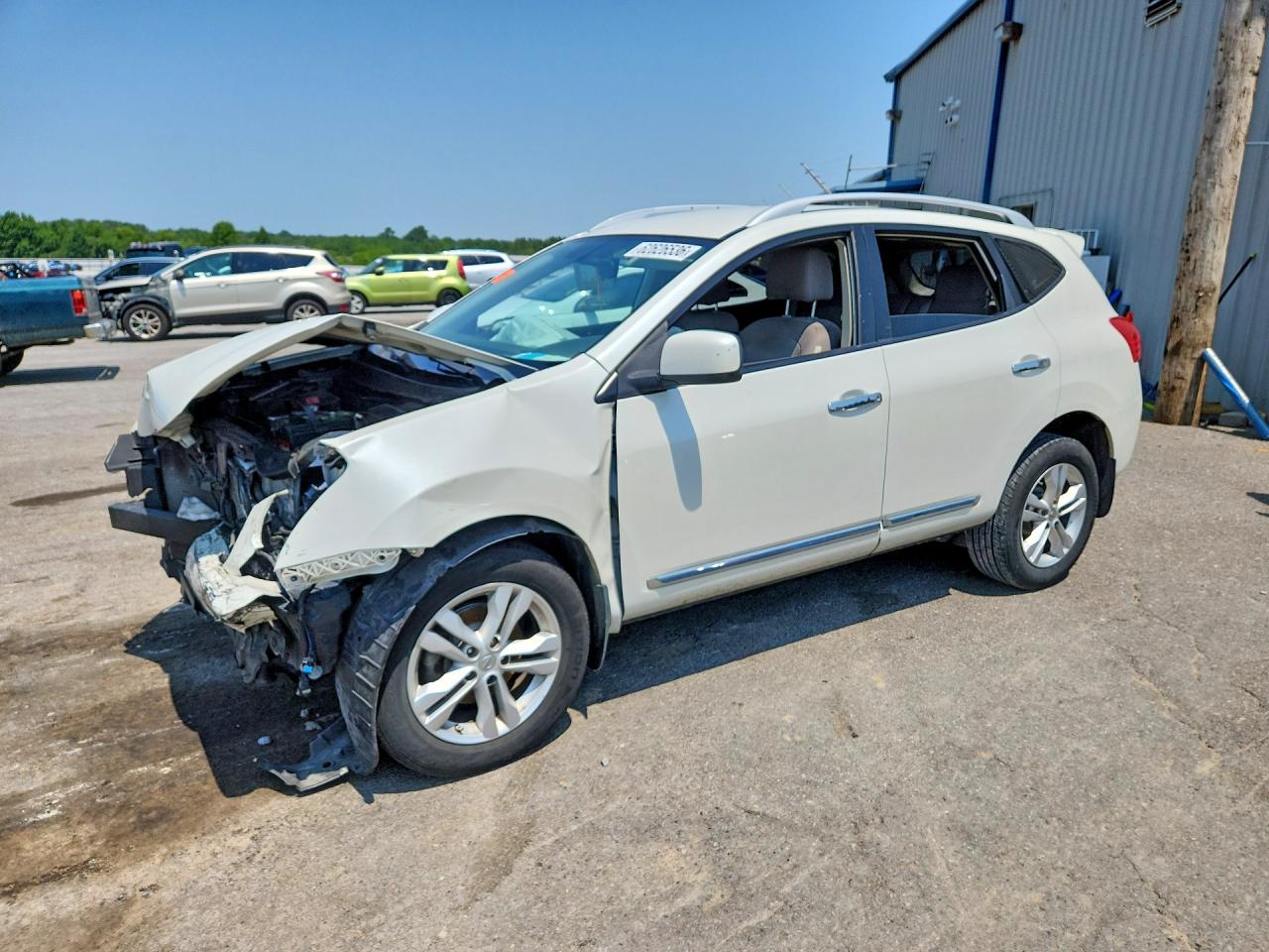 2012 Nissan Rogue SV, VIN JN8AS5MT0CW261313 — Front end