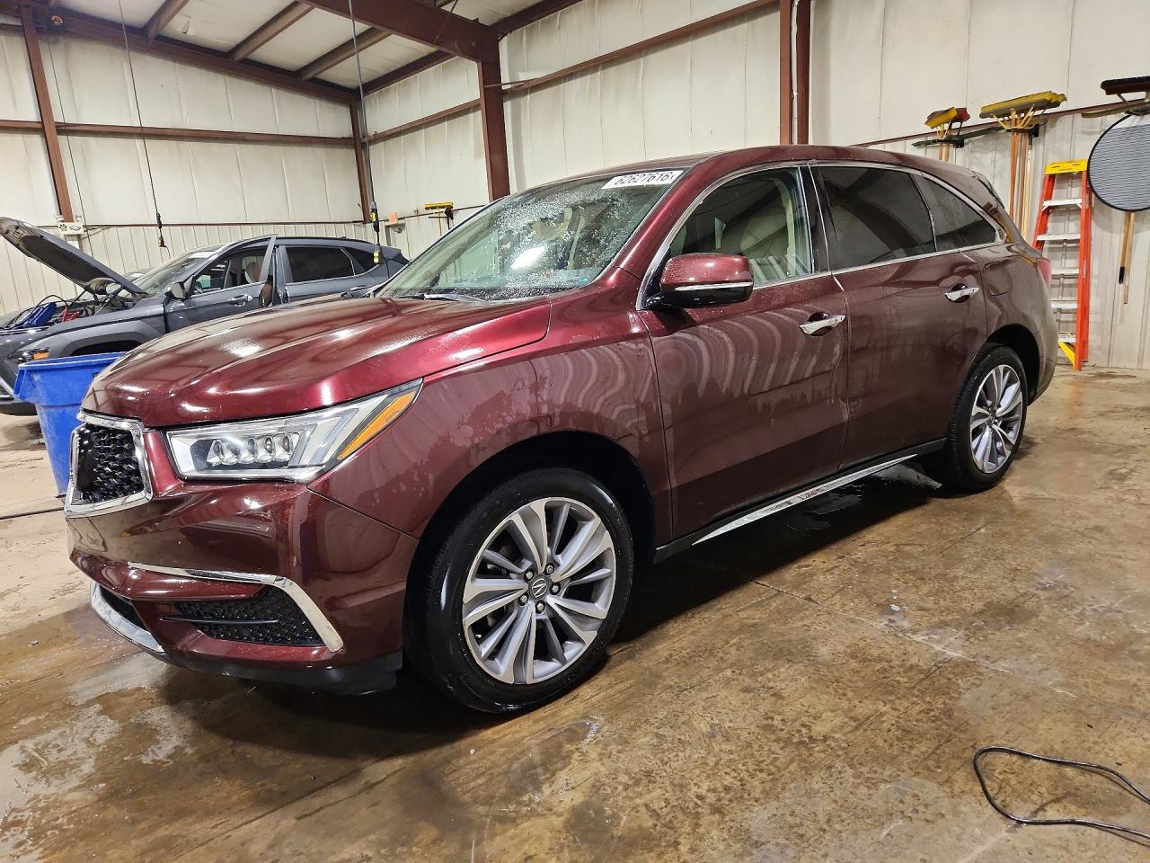 2017 Acura MDX Technology, VIN 5FRYD4H51HB041019 — Front end
