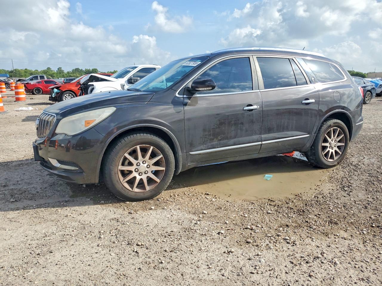 2014 Buick Enclave Leather, VIN 5GAKRBKD6EJ352626 — Water / flood