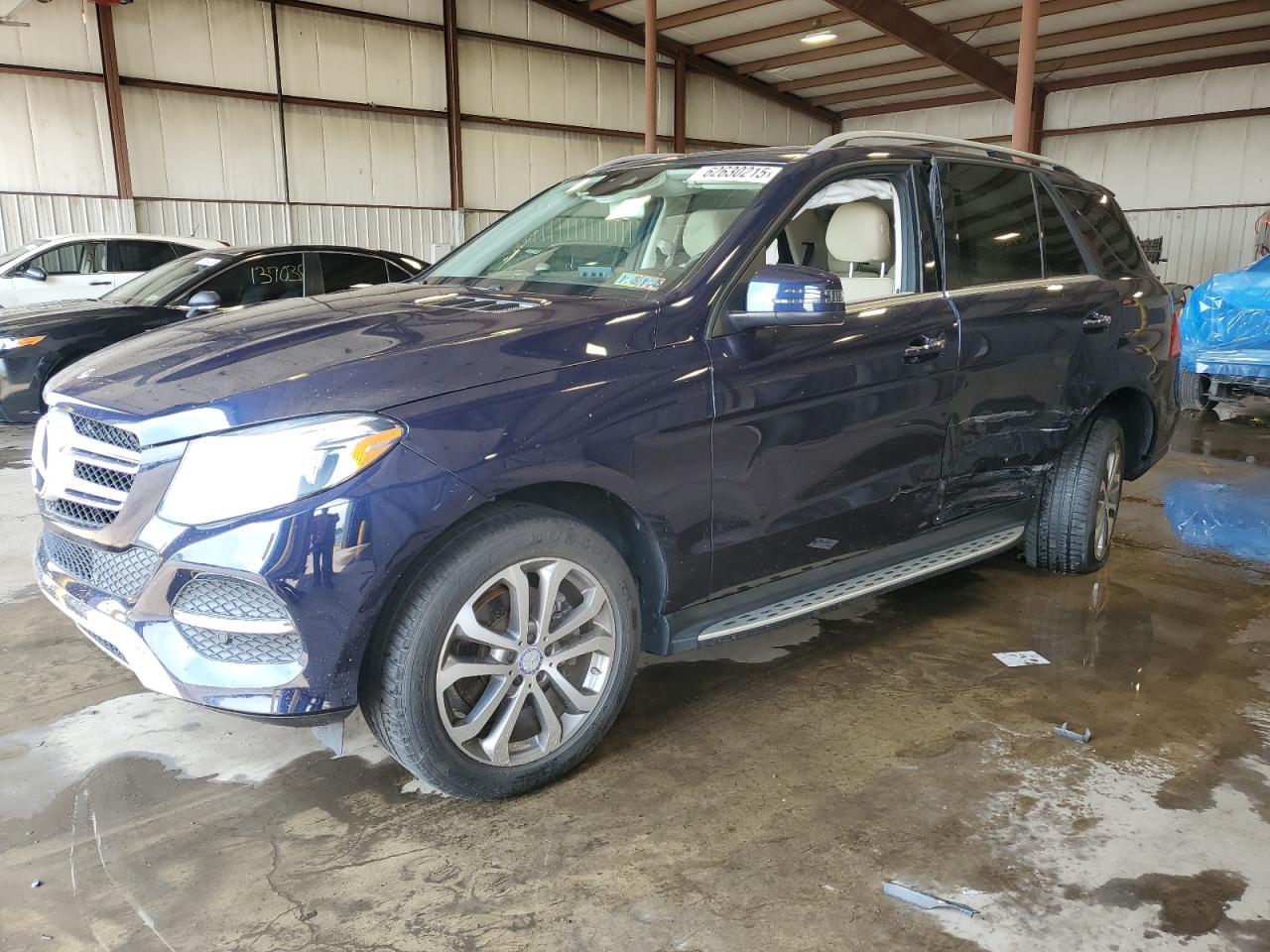 2017 Mercedes-Benz GLE 350, VIN 4JGDA5HB8HA866029 — Side