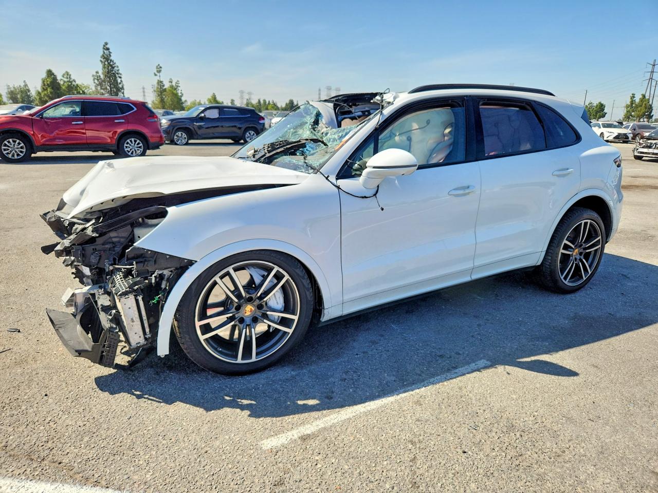 2019 Porsche Cayenne Turbo, VIN WP1AF2AY7KDA80507 — Перед