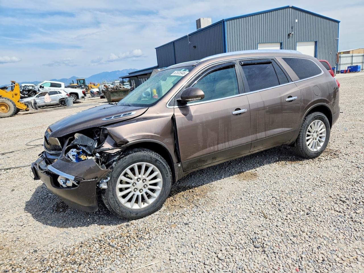 2008 Buick Enclave CXL, VIN 5GAEV23708J165758 — Front end