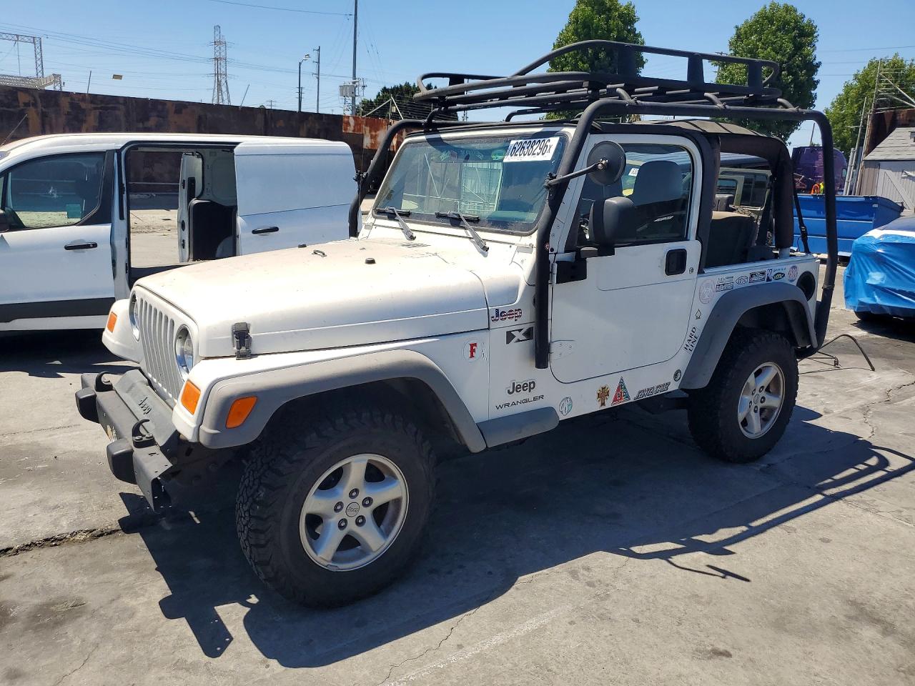 2006 Jeep Wrangler X, VIN 1J4FA39S76P730978 — Normal wear