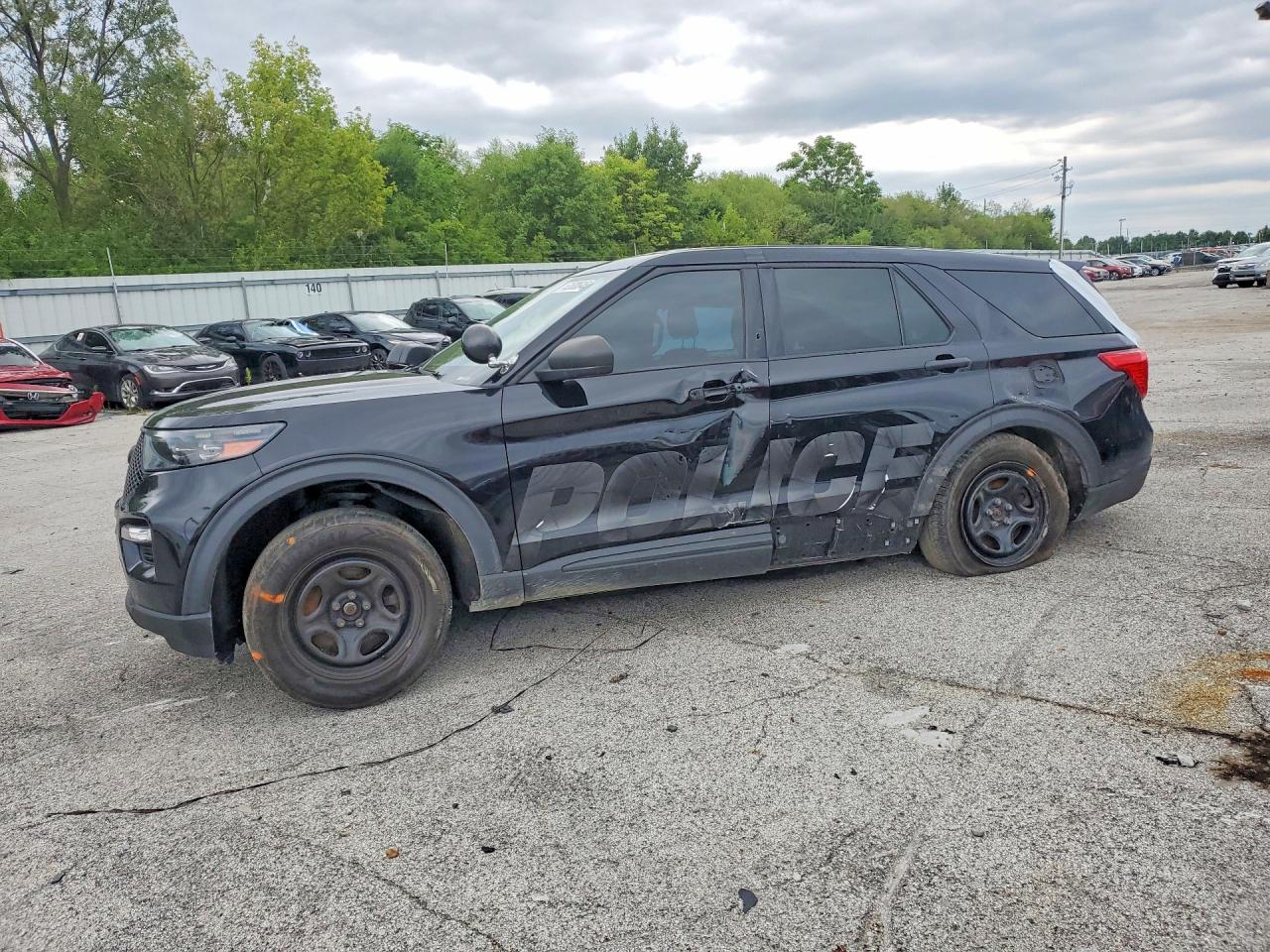 2020 Ford Police Interceptor Utility, VIN 1FM5K8AB5LGB84261 — Rear end