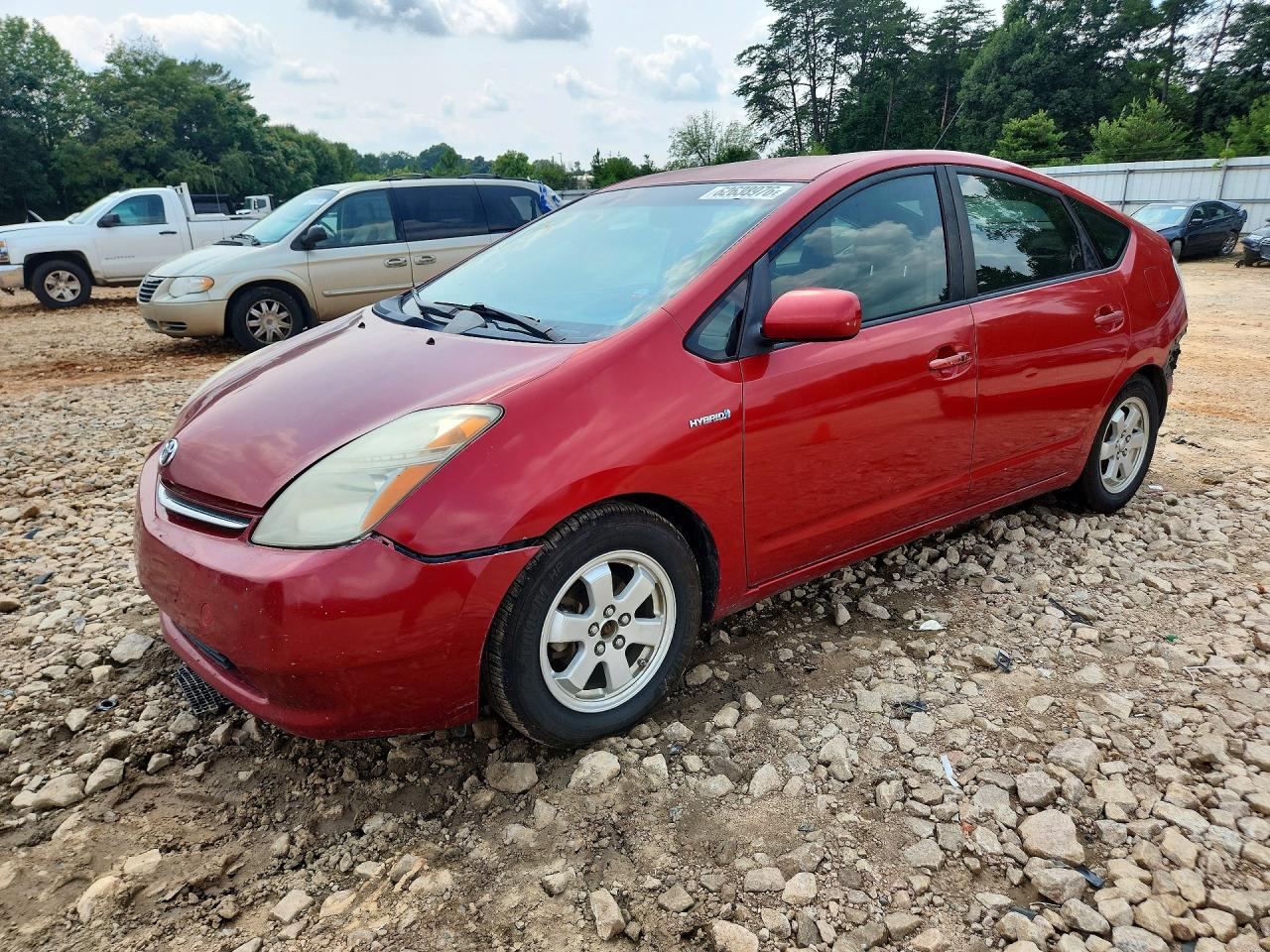 2008 Toyota Prius, VIN JTDKB20U183446136 — Зад