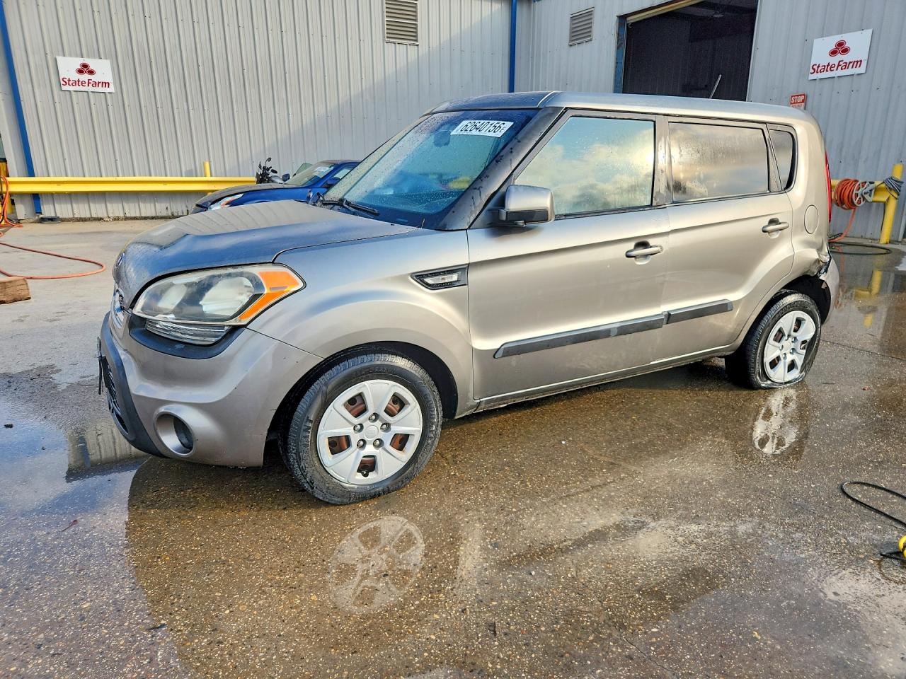2013 Kia Soul, VIN KNDJT2A59D7493563 — Rear end