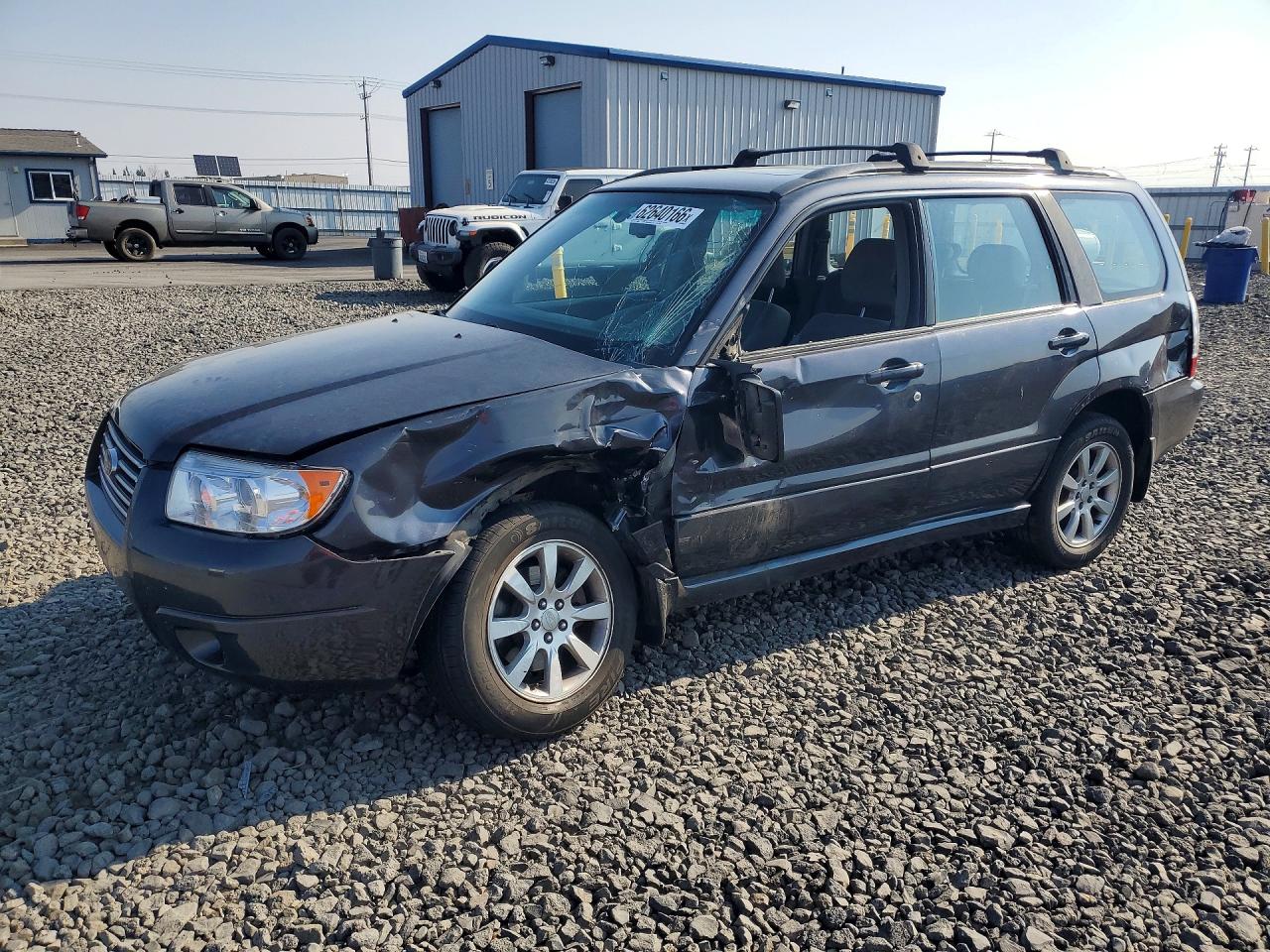 2008 Subaru Forester X, VIN JF1SG65688H723134 — Front end