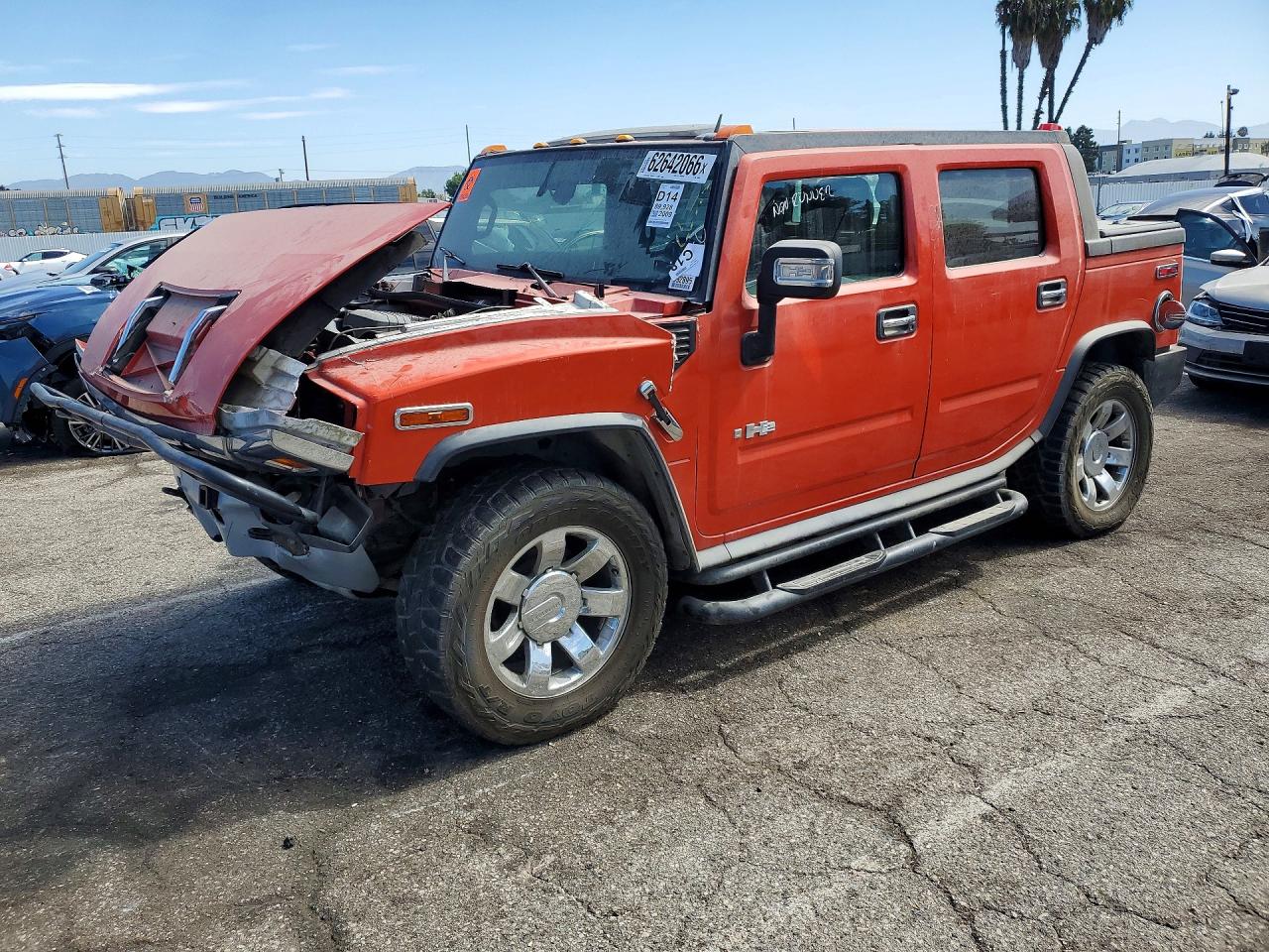 2009 Hummer H2, VIN 5GRGN02209H103026 — Front end