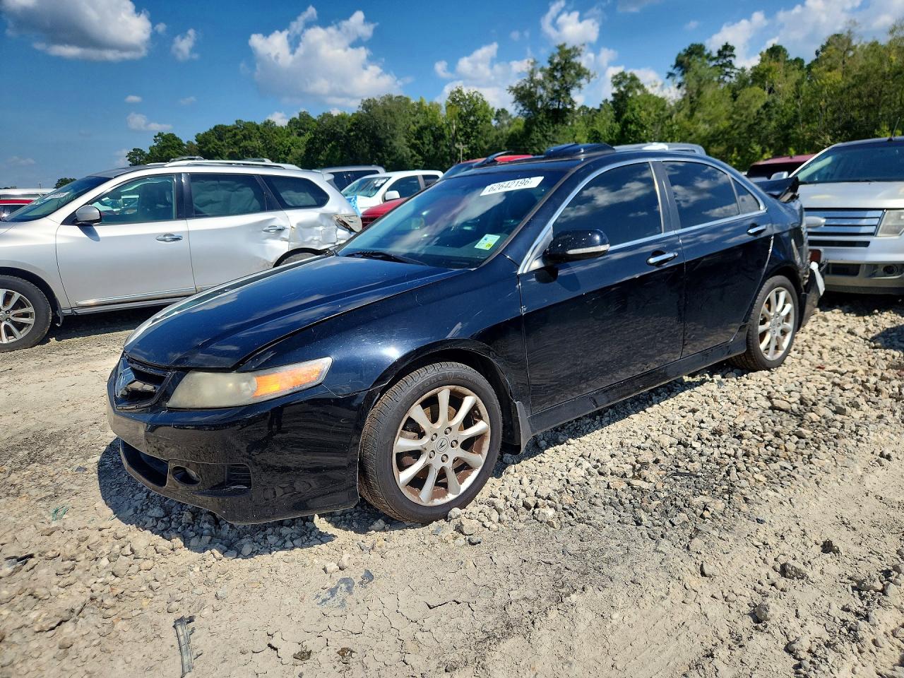 2007 Acura TSX Navi, VIN JH4CL969X7C014445 — Зад
