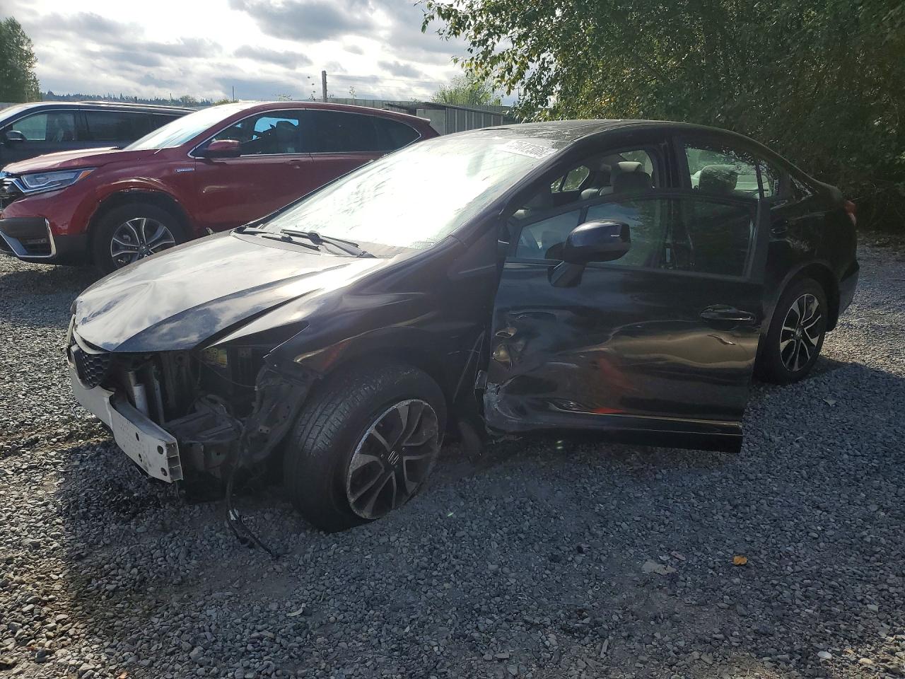 2013 Honda Civic EX, VIN 19XFB2F89DE224703 — Undercarriage