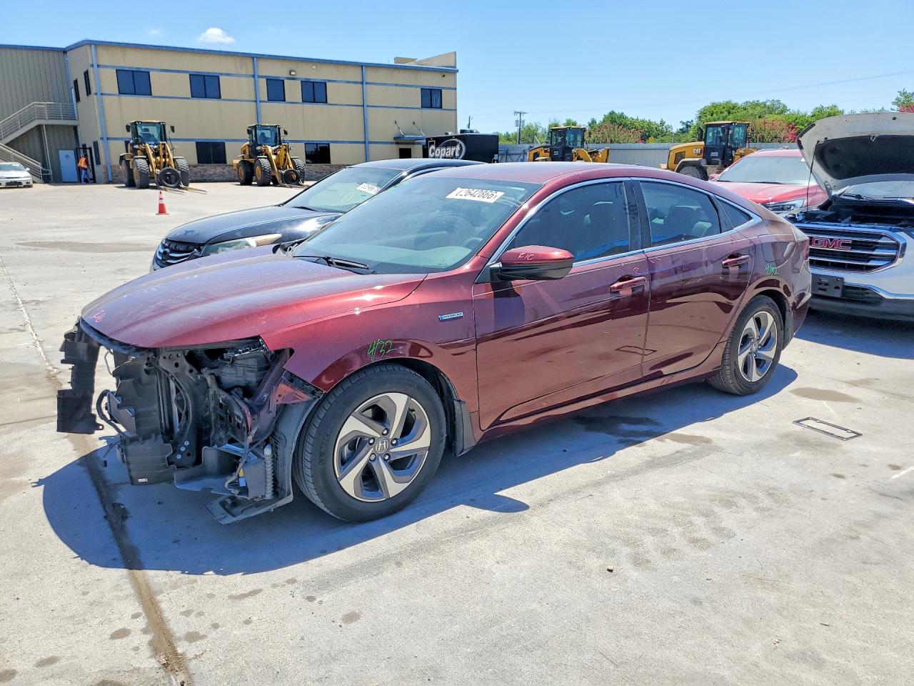 2020 Honda Insight EX, VIN 19XZE4F53LE008253 — Перед