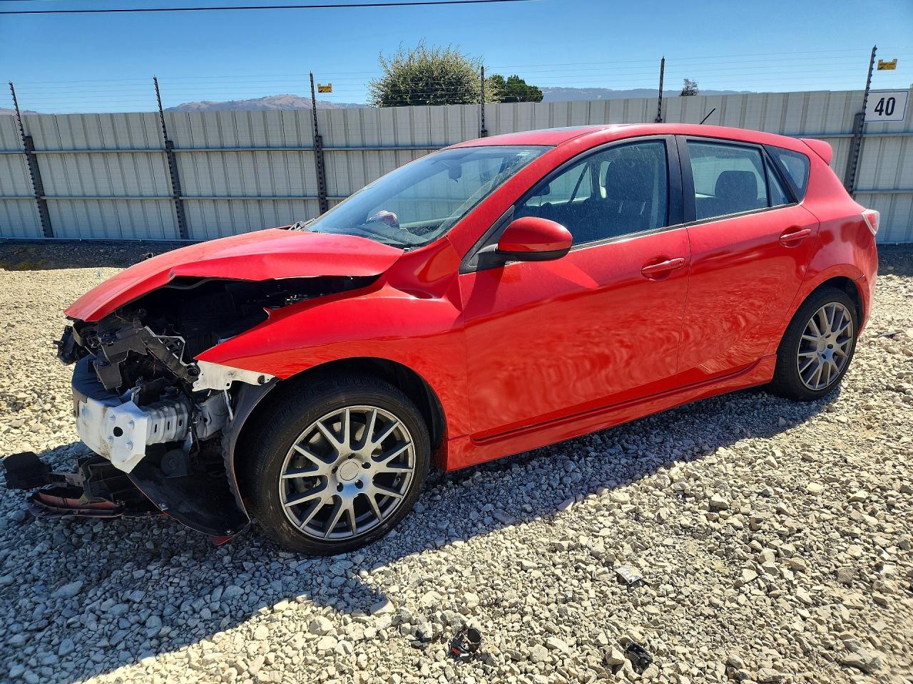 2011 Mazda 3 S Grand Touring, VIN JM1BL1M64B1497958 — Front end