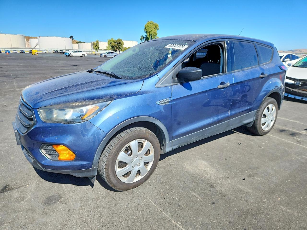 2018 Ford Escape S, VIN 1FMCU0F73JUB14523 — Vandalism