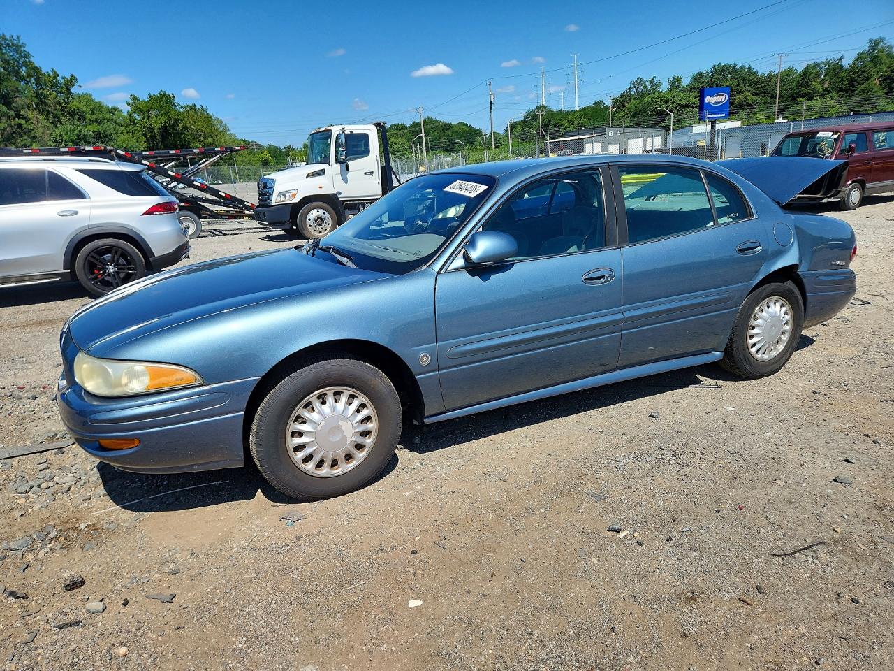 2002 Buick LeSabre Custom, VIN 1G4HP54K02U278248 — Rear end