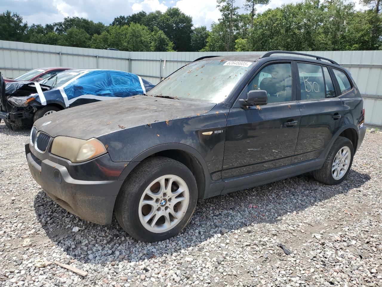 2004 BMW X3 2.5i, VIN WBXPA734X4WB25535 — Biohazard / chemical