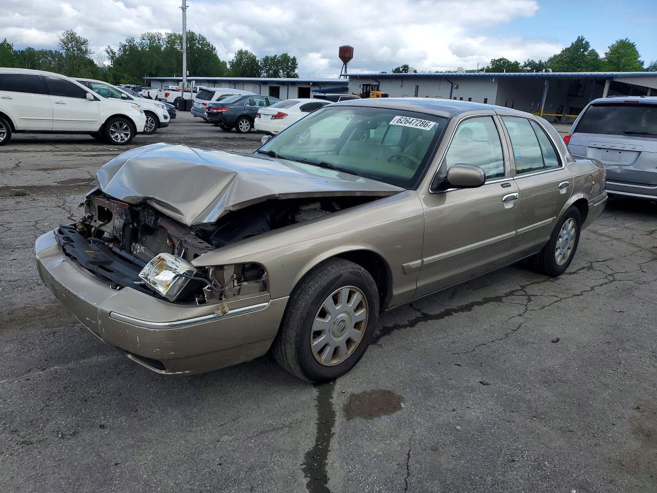 2006 Mercury Grand Marquis LS Premium, VIN 2MEFM75W46X643836 — Front end