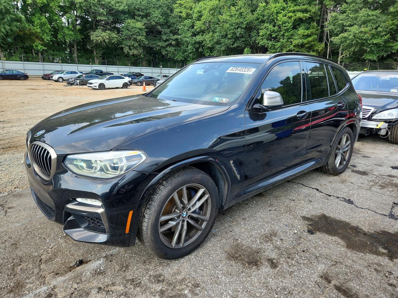 2019 BMW X3 M40i, VIN 5UXTS3C5XK0Z04858 — Vandalism