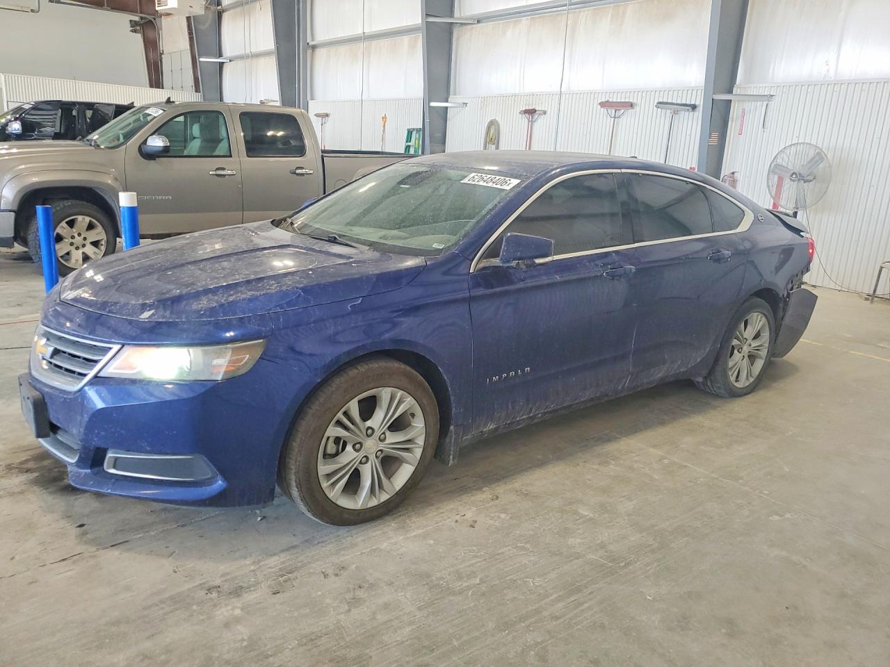 2014 Chevrolet Impala LT, VIN 1G1125S33EU117521 — Rear end