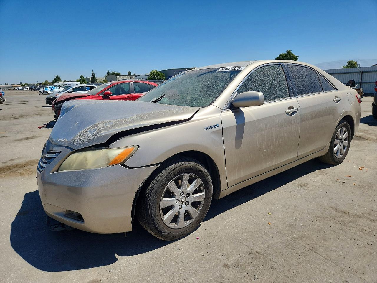 2007 Toyota Camry, VIN JTNBB46K973044313 — Front end