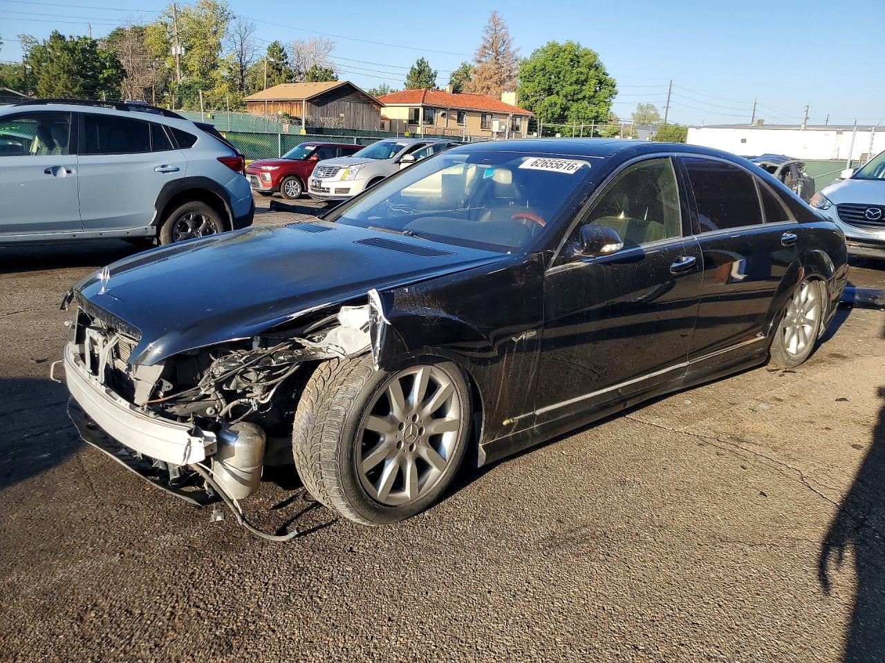 2007 Mercedes-Benz S 550, VIN WDDNG71X07A115746 — Front end