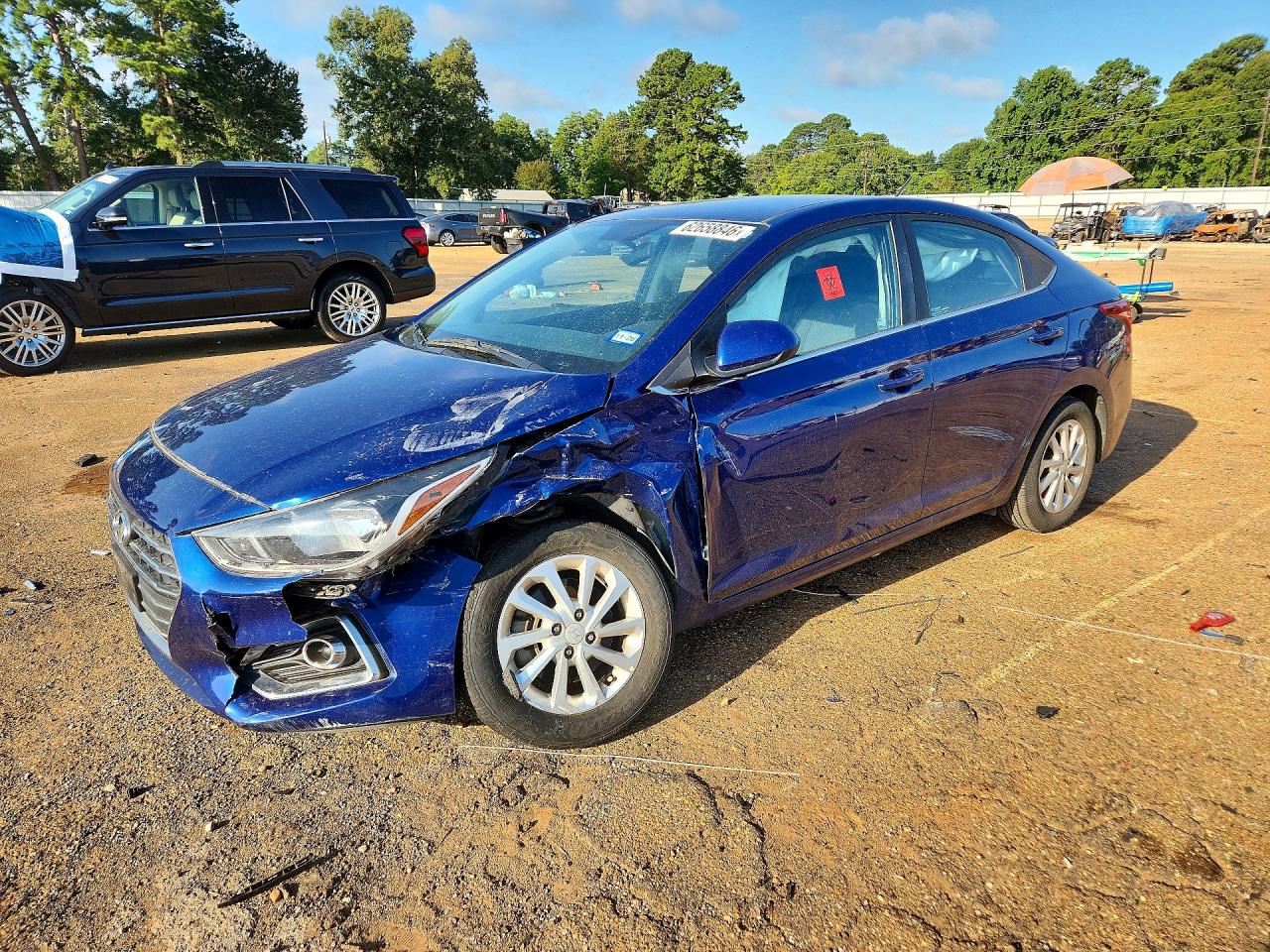 2021 Hyundai Accent SEL, VIN 3KPC24A62ME138122 — Front end