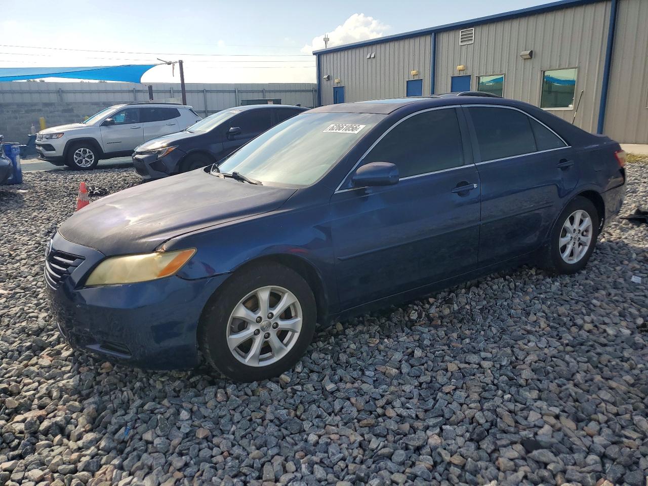 2007 Toyota Camry LE, VIN 4T1BE46K17U022081 — Rear end