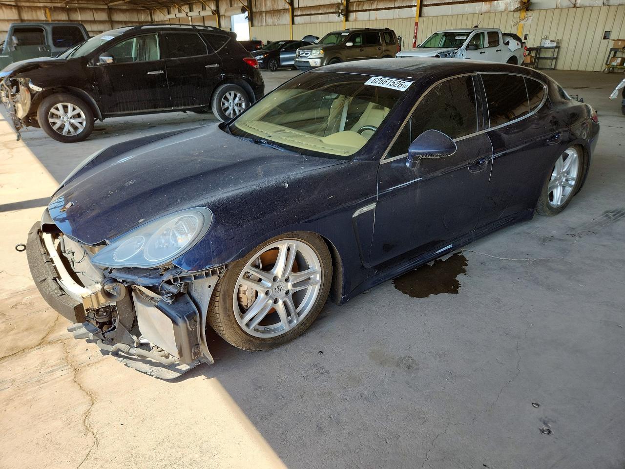 2012 Porsche Panamera S Hybrid, VIN WP0AD2A76CL045320 — Front end