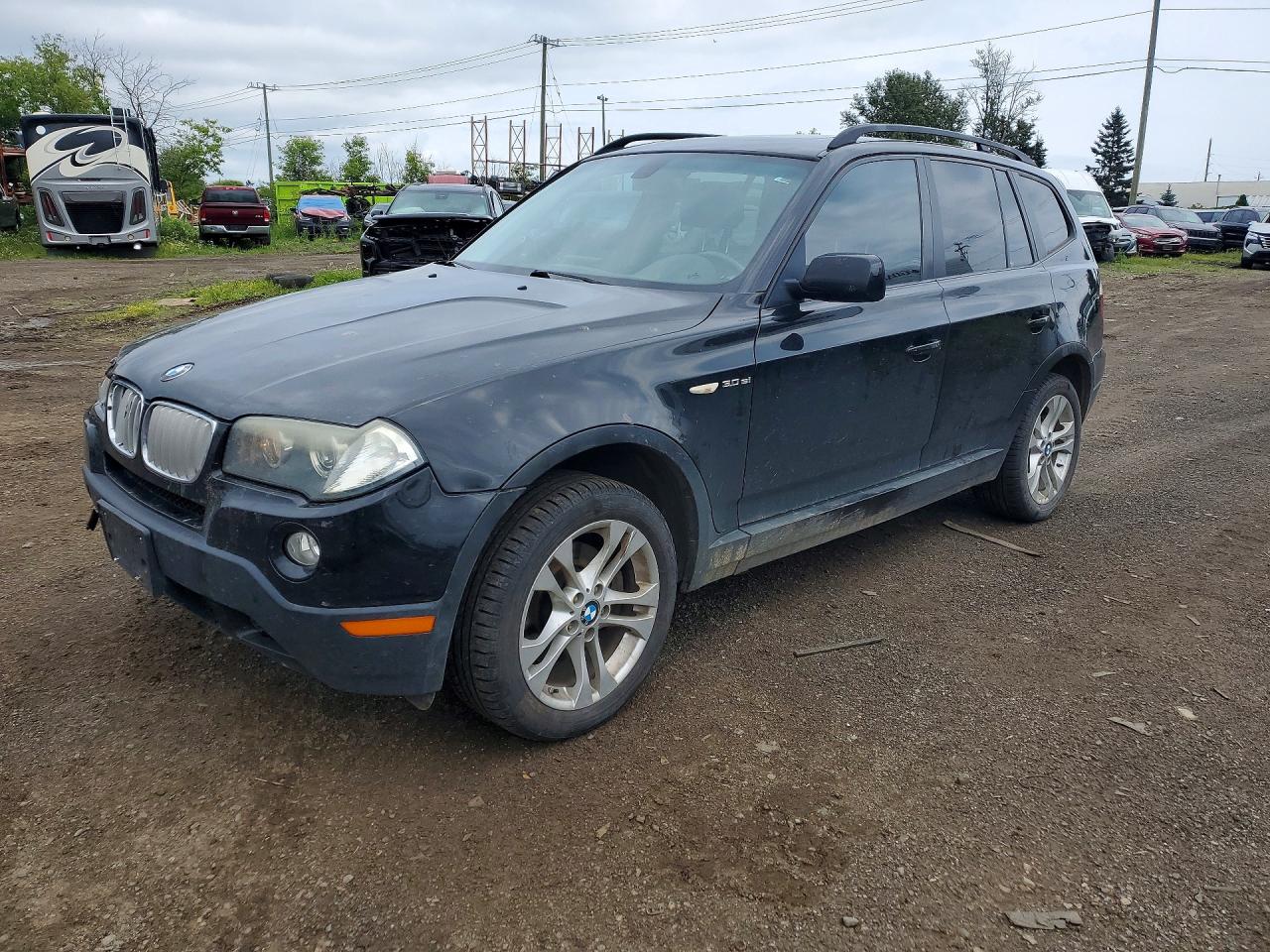 2008 BMW X3 3.0si, VIN WBXPC934X8WJ03219 — Front end