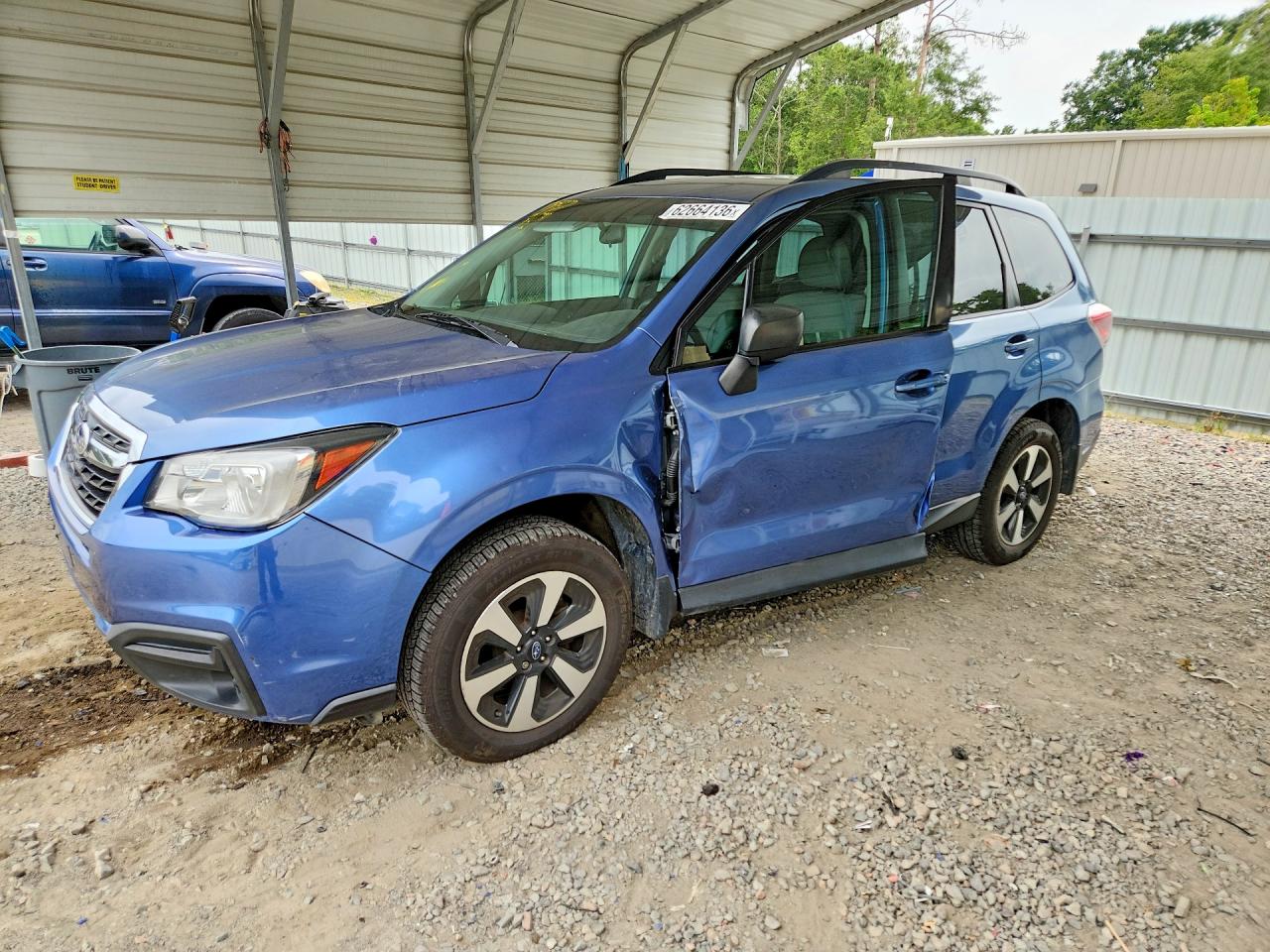 2018 Subaru Forester, VIN JF2SJABC7JH454401 — Side