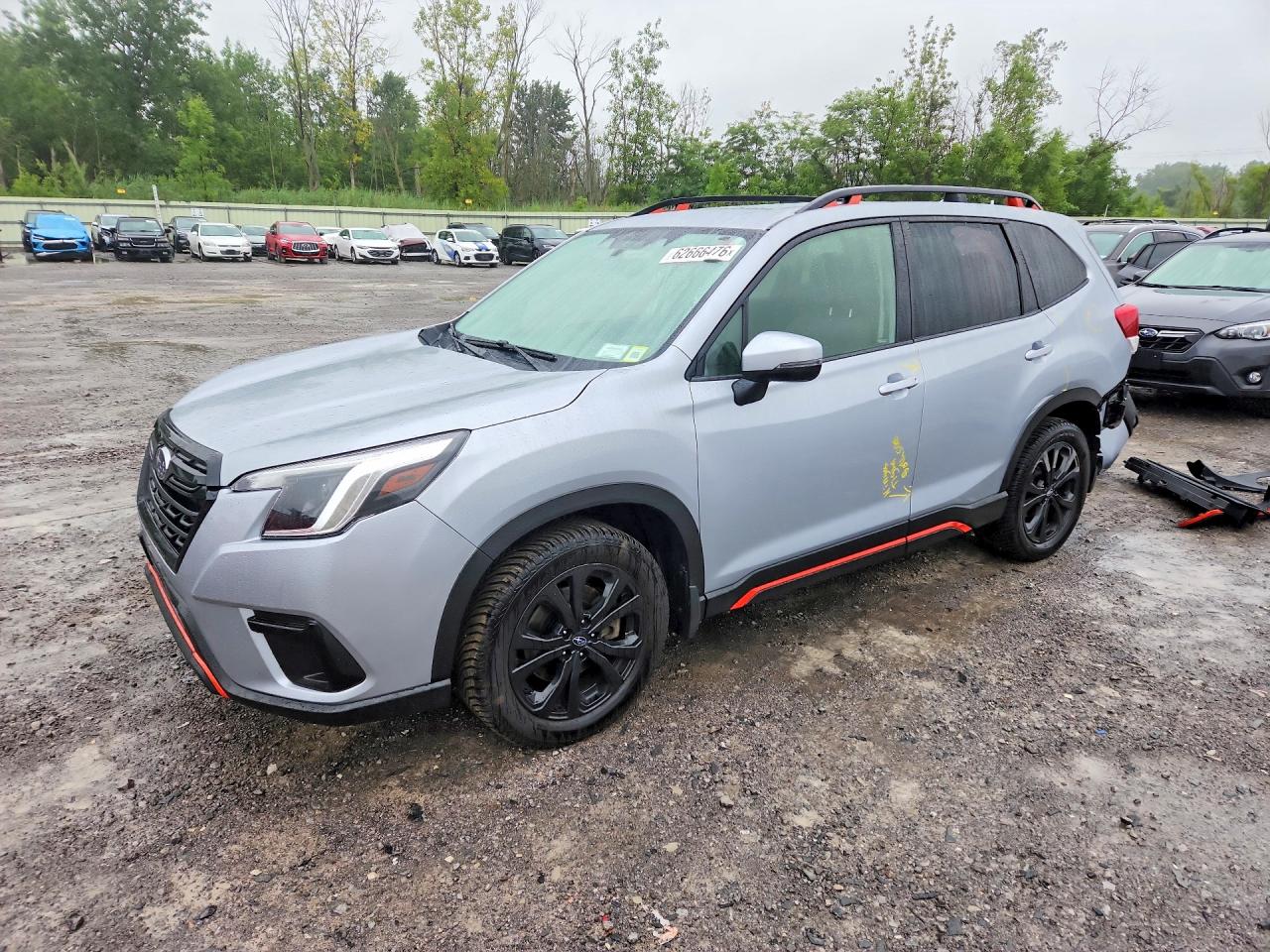 2022 Subaru Forester Special Sports, VIN JF2SKAGC0NH419954 — Rear end