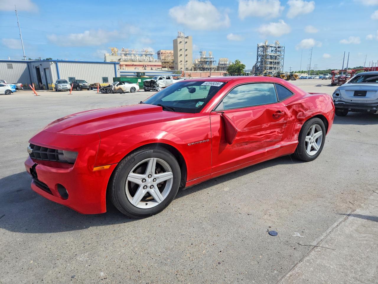 2012 Chevrolet Camaro 1LT, VIN 2G1FB1E37C9200437 — Side