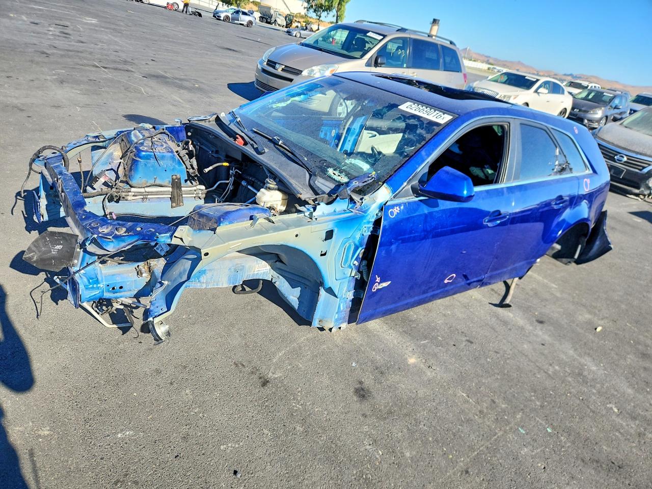 2013 Cadillac CTS-V, VIN 1G6DV8EP3D0100027 — Stripped