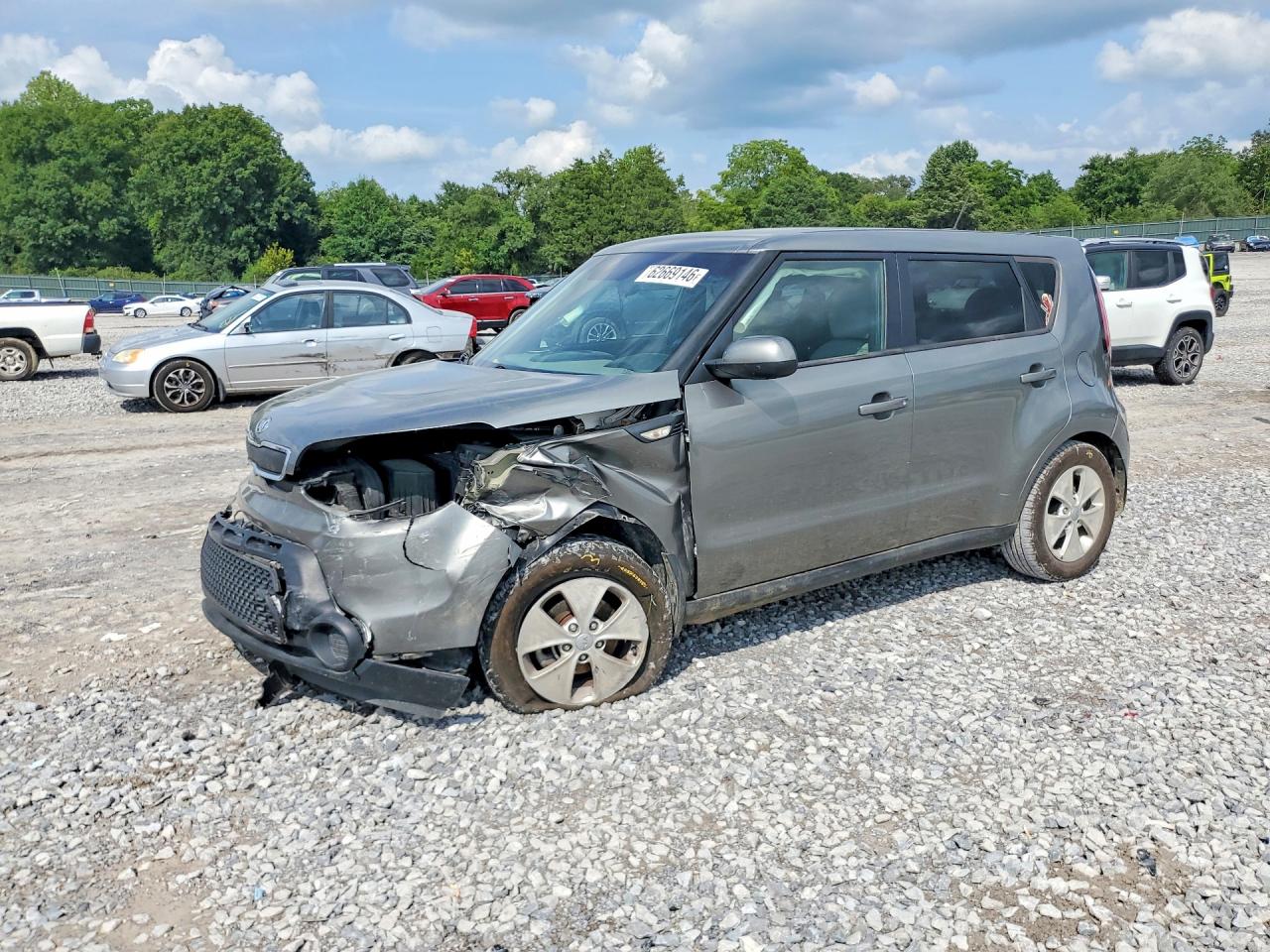 2014 Kia Soul, VIN KNDJN2A27E7088917 — Undercarriage