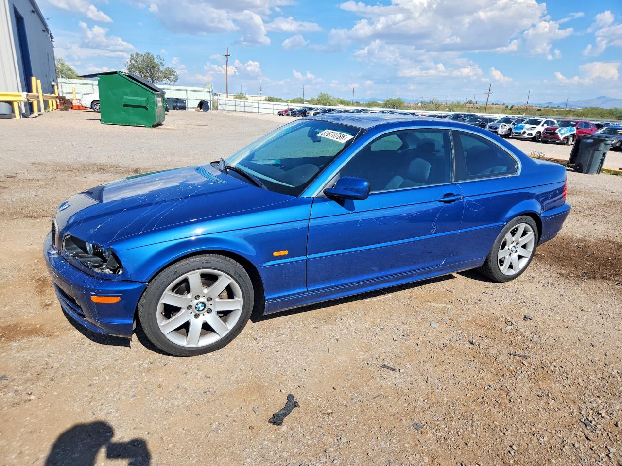 2001 BMW 3 Series 325Ci, VIN WBABN33441JW59217 — Front end