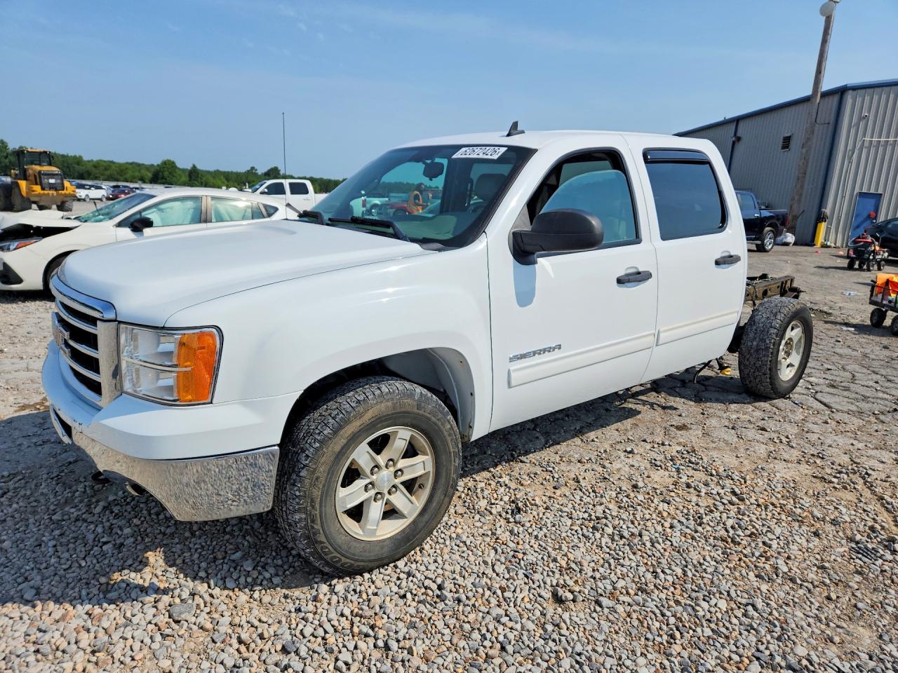 2012 GMC Sierra 1500 SLE, VIN 3GTP1VE03CG145048 — Stripped