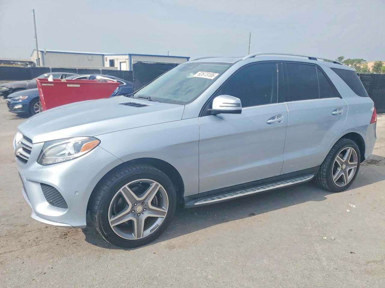 2016 Mercedes-Benz GLE 350, VIN 4JGDA5HB4GA706390 — Minor dents and scratches