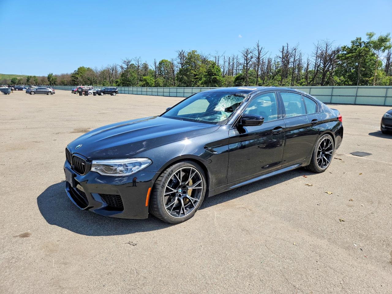2019 BMW M5, VIN WBSJF0C52KB284452 — Зад