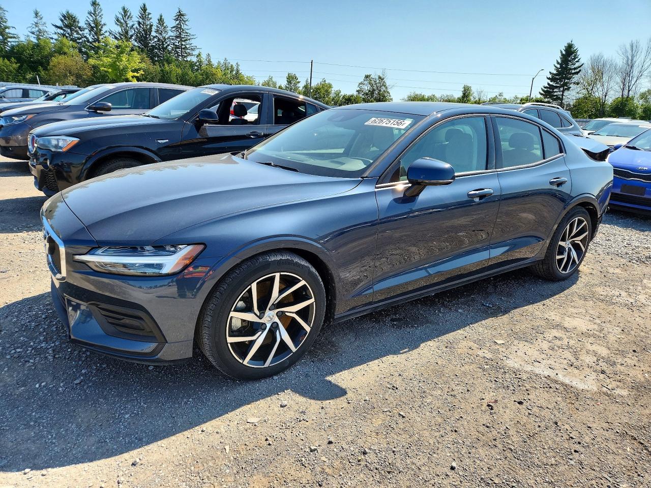 2020 Volvo S60 Momentum, VIN 7JRA22TK5LG063597 — Зад