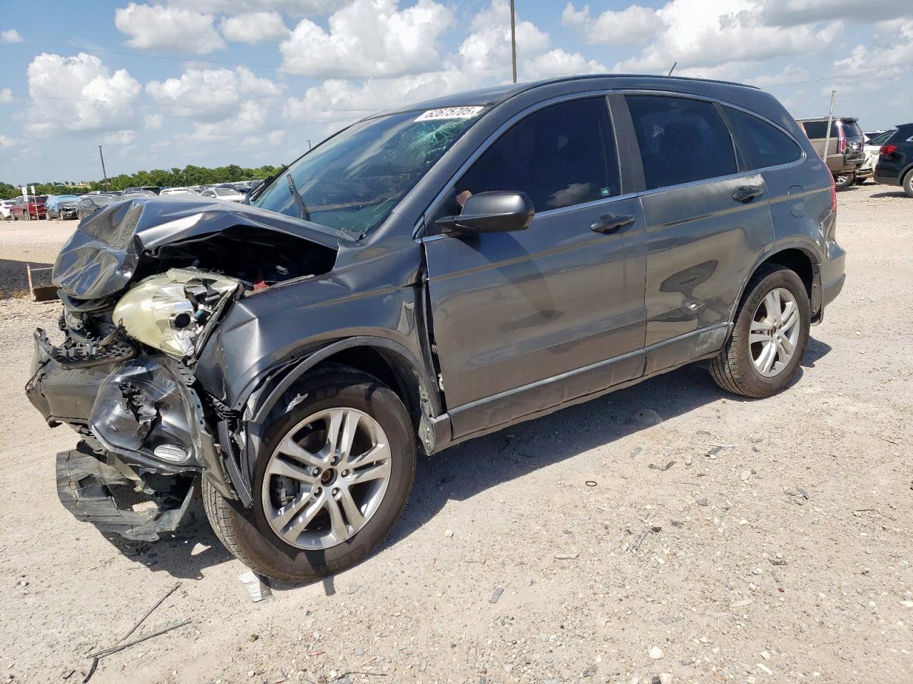 2010 Honda CR-V LX, VIN 5J6RE4H34AL071193 — Front end