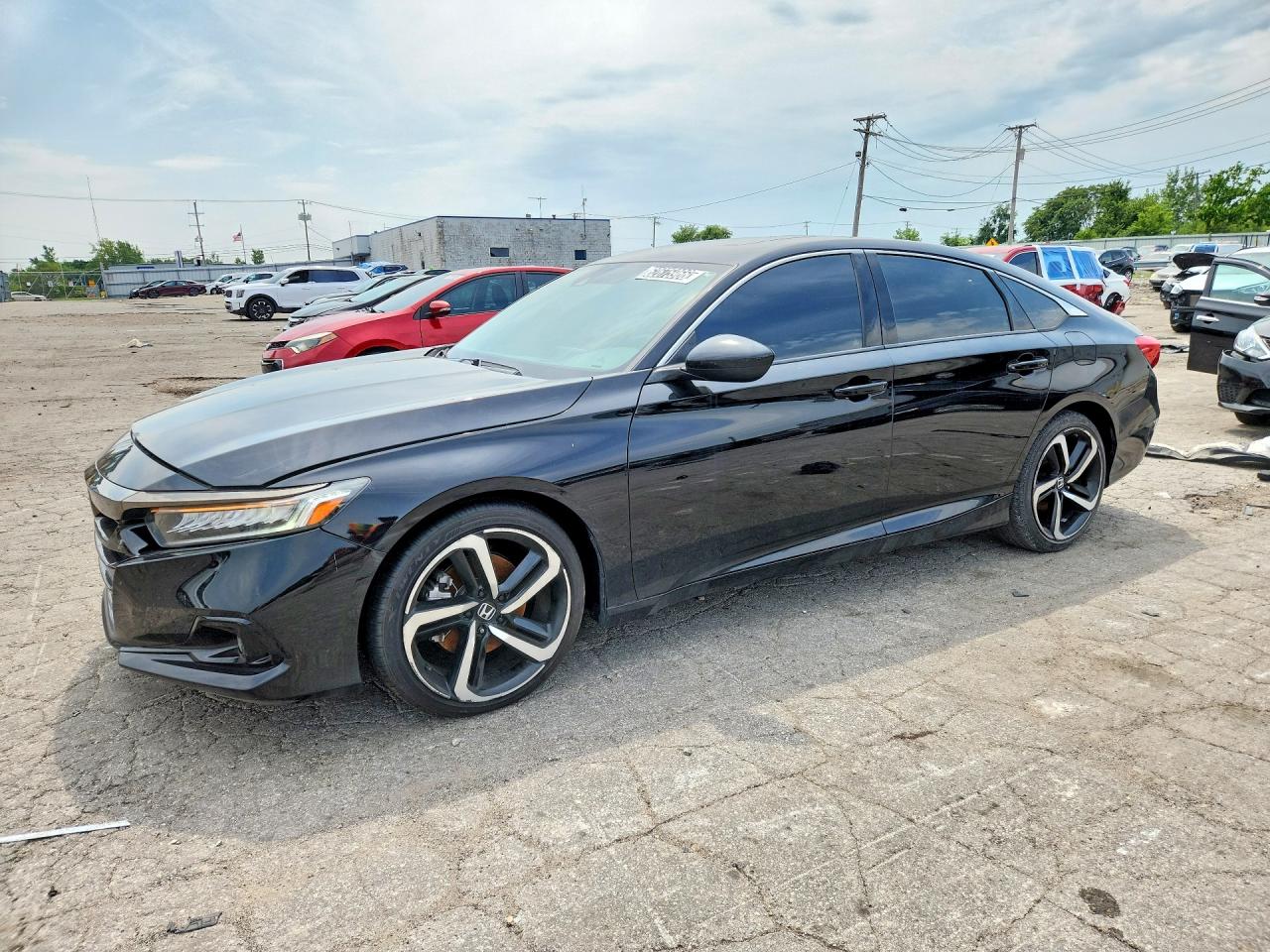 2021 Honda Accord Sport, VIN 1HGCV2F39MA020728 — Minor dents and scratches