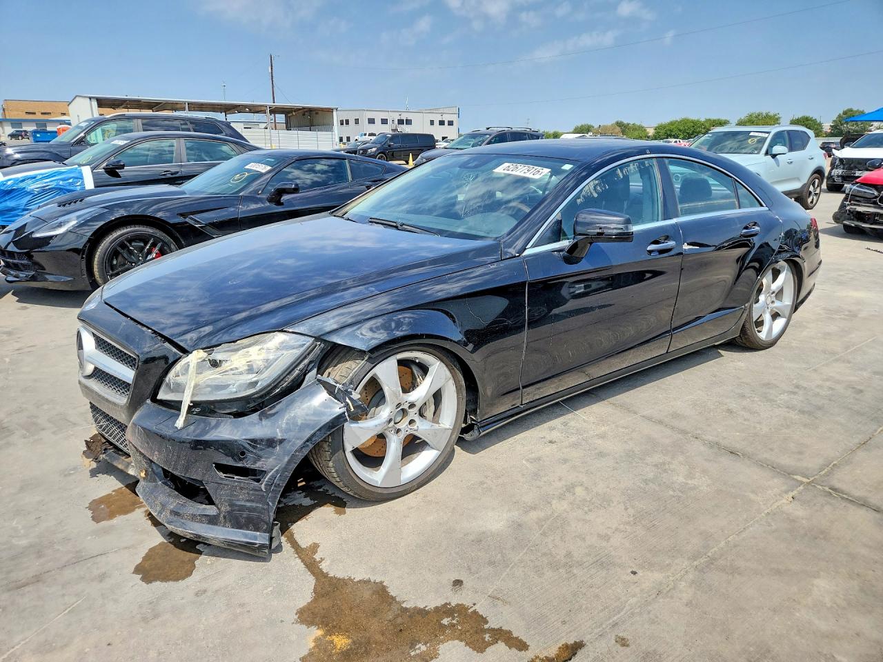 2014 Mercedes-Benz CLS 550, VIN WDDLJ7DB3EA101748 — Front end