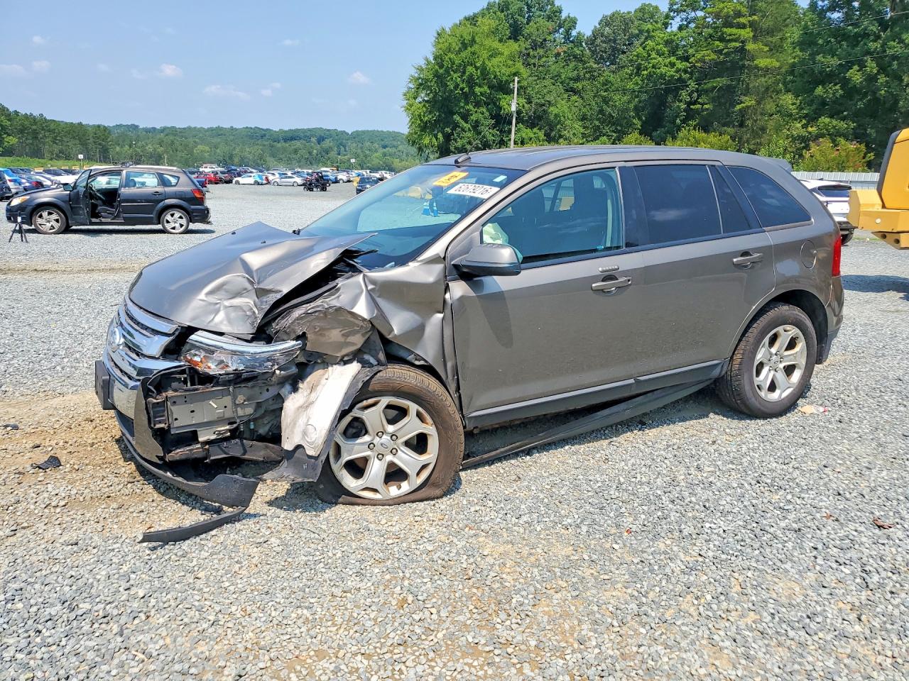 2014 Ford Edge SEL, VIN 2FMDK4JC8EBA36242 — Front end