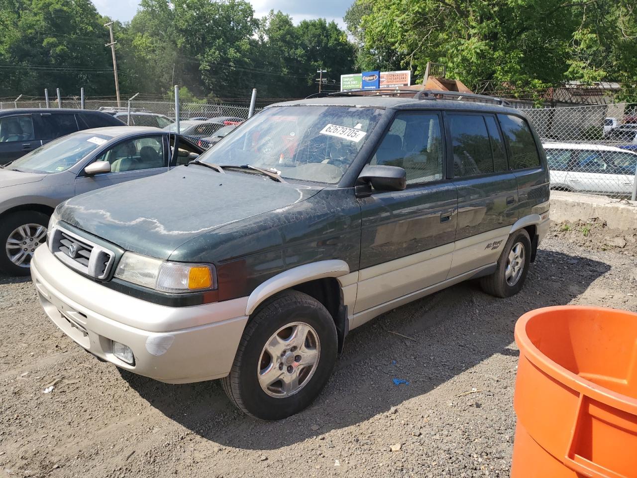 1998 Mazda MPV, VIN JM3LV5235W0834560 — Side